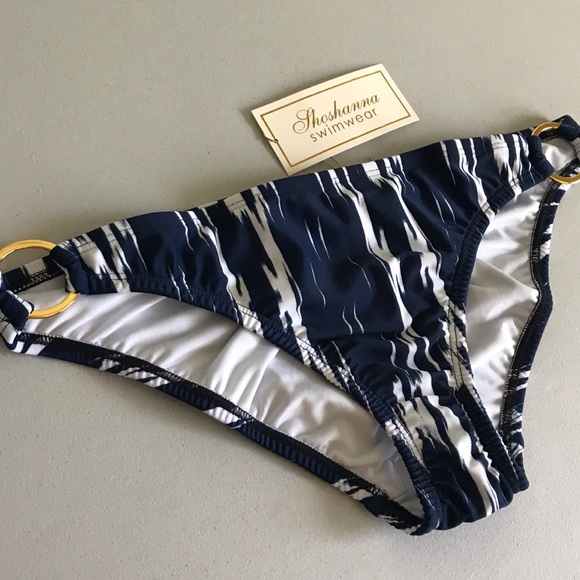 Shoshanna Other - {Shoshanna} East Lake Navy Ikat Bikini Bottom